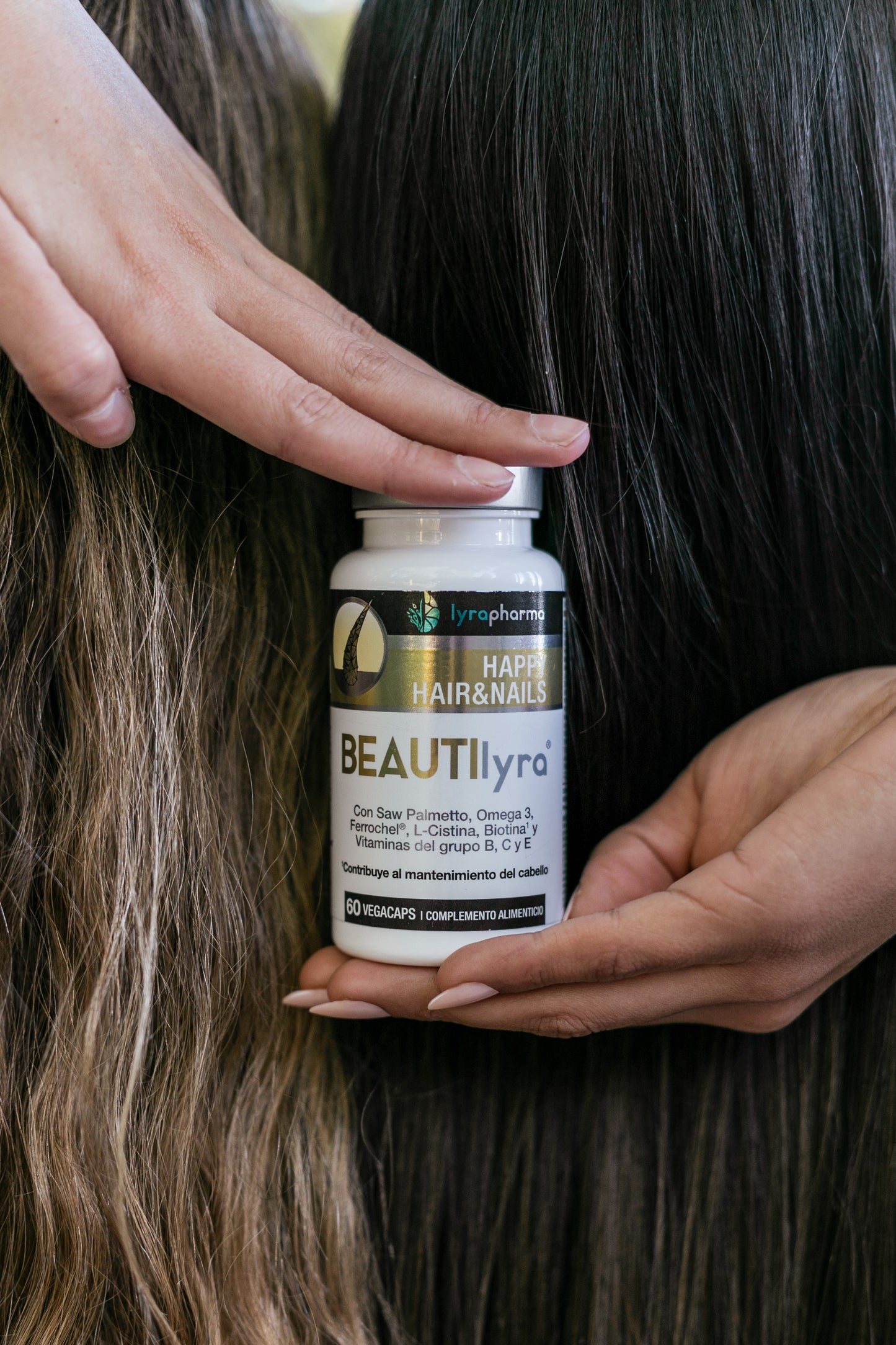Beautilyra® 1 mes | Detén la caída del cabello y nútrelo desde dentro.