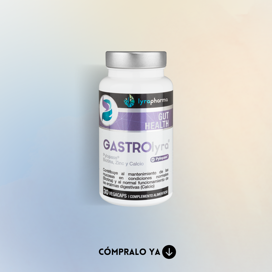 Gastrolyra® 1 mes | Reduce la hinchazón, el malestar estomacal y Helicobacter