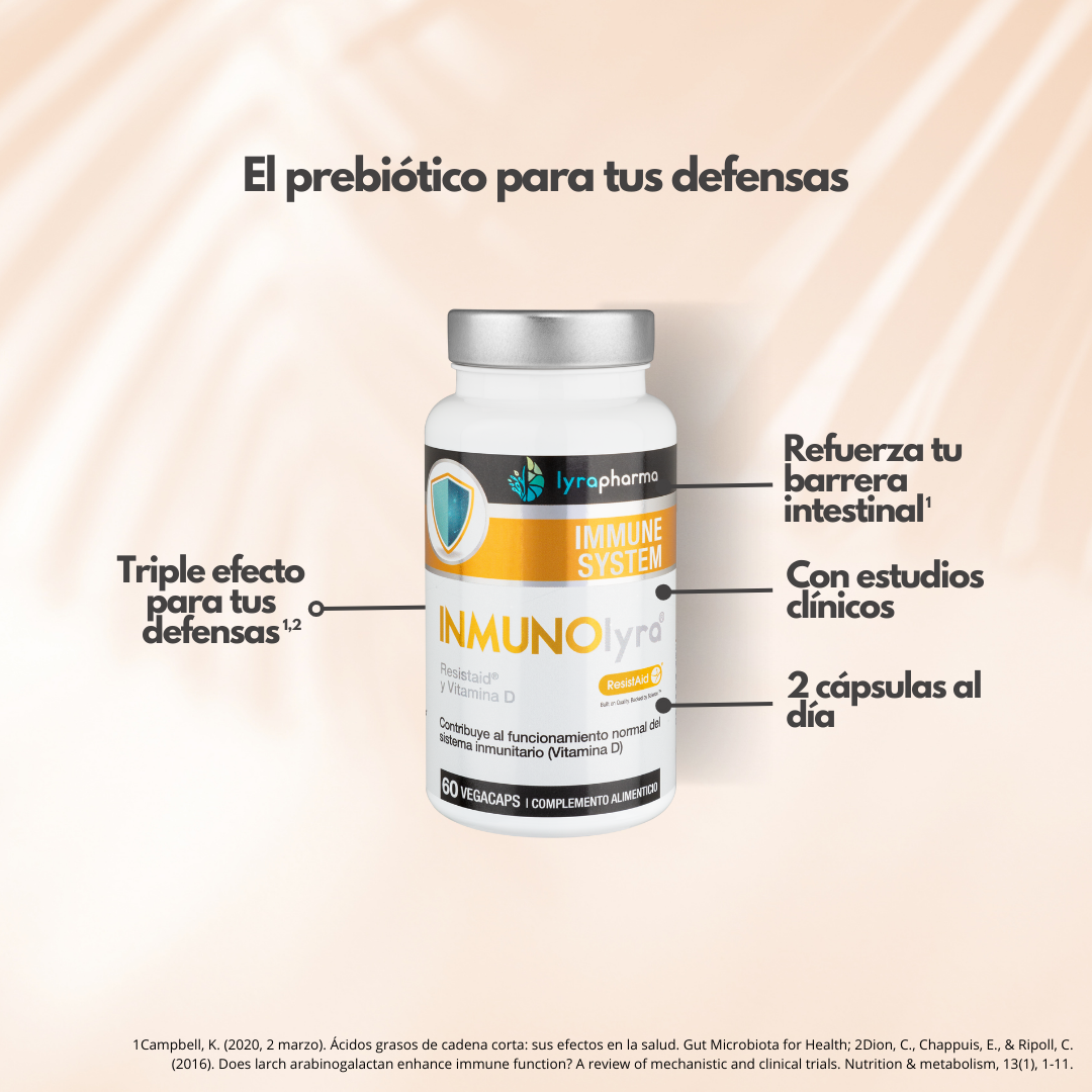Inmunolyra® 1 mes | Refuerza tu sistema inmune y recupera tu energía