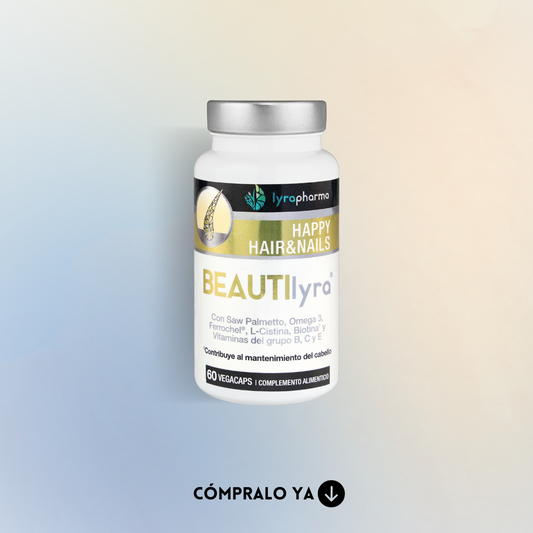 Beautilyra® 1 mes | Para detener la caída del cabello y nutrirlo desde dentro.
